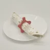 Obrączki na serwetki - gwiazdki, czerwone - 3 szt.